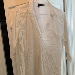 Eileen fisher white blouse